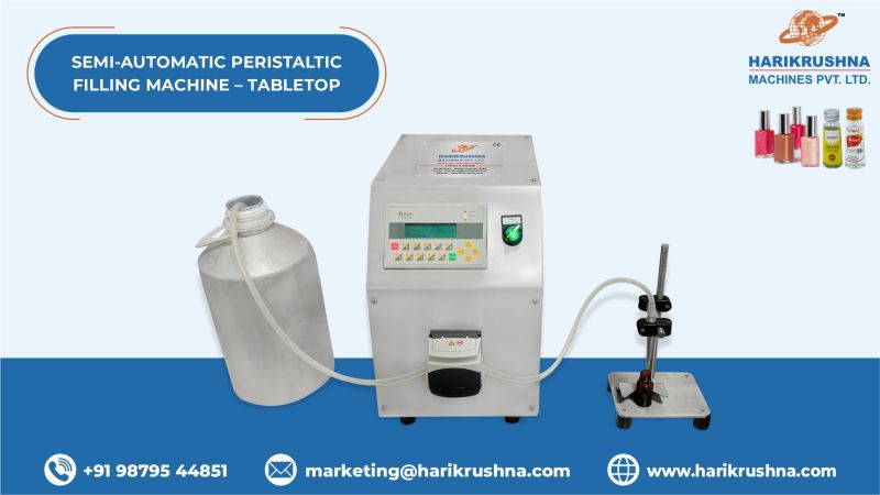 Semi-Automatic Peristaltic Filling Machine