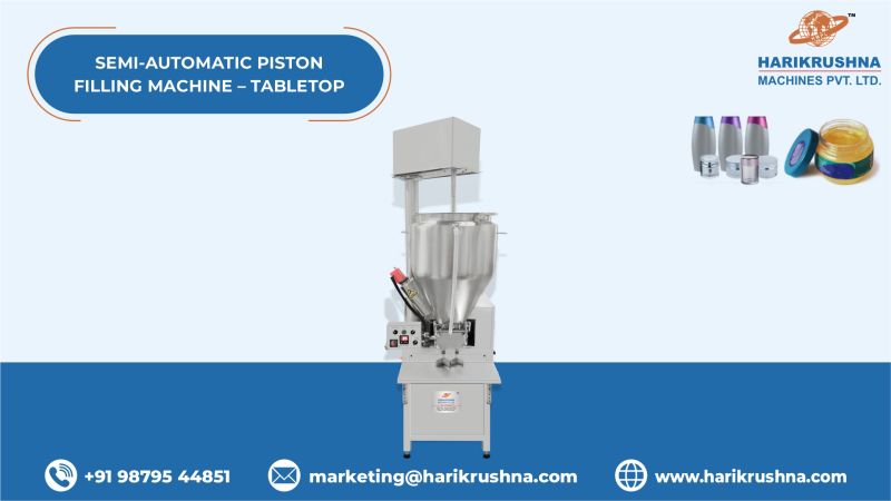 Semi-Automatic Piston Filling Machine
