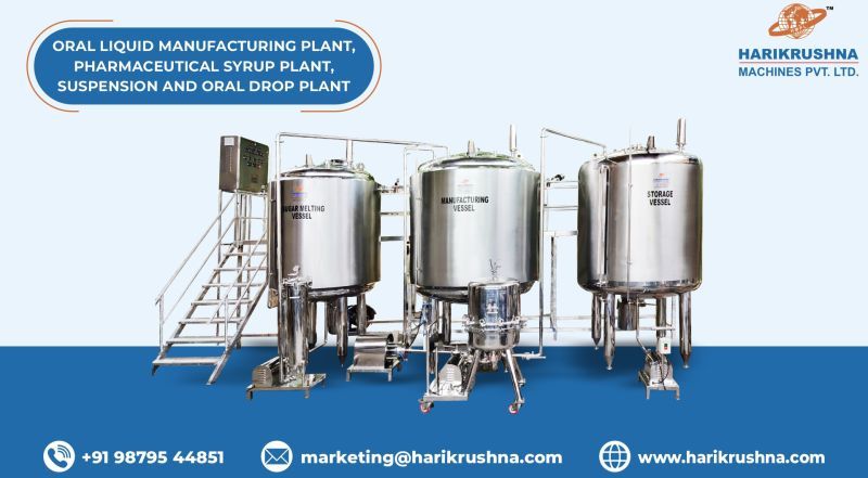 Syrup Manufacturing Plant