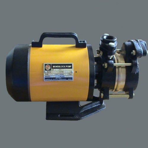 M.s. Manual Electric Self Priming Monoblock Pump, Color : Yellow