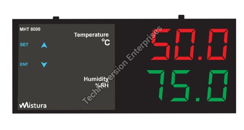 Single Side Jumbo Display Temperature Humidity Indicator
