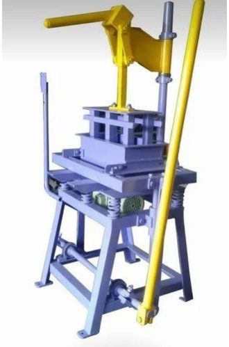 Automatic Pneumatic Manual Bricks Making Machine 6 Cavity