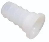 Smooth Finish White Nylon Nipple, Thickness : 3mm