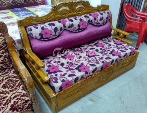 Wooden Sofa Cum Bed