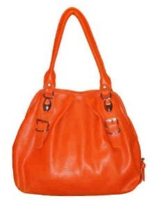 Trendy Orange Shoulder Handbag
