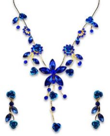 Women Blue Necklace