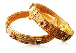 Women Traditional Beaded Bangle, Color : Assorted