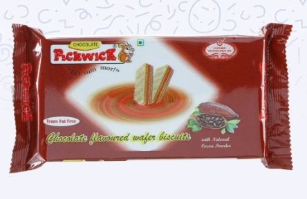 Chocolate Flavoured Wafer Biscuits, Packaging Type : Plastic Wrapper