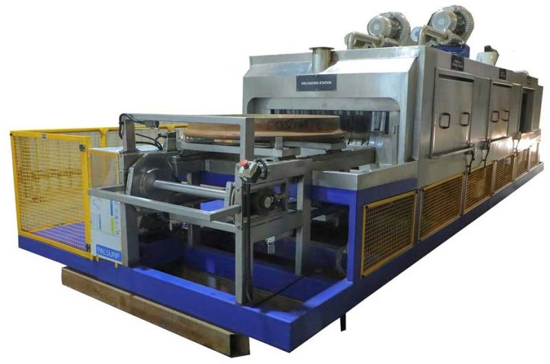 Conveyor Type Railway Wheel Cleaning Machine