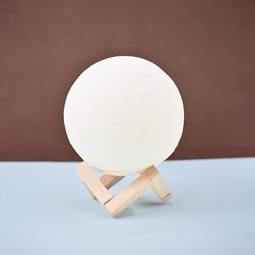 3d Print Moon Lamp Rechargeable LED Night Light Lamp