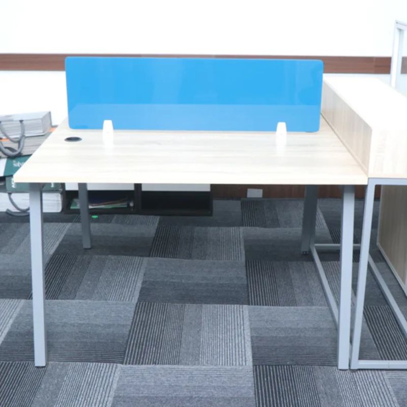 Modern Work Station With 2 Line Desk