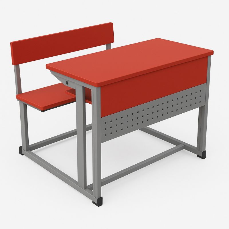 School and College Bench Desk, 2 Seater