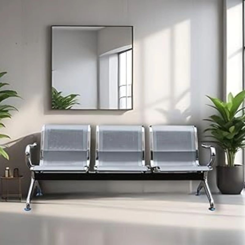 Three Seater Waiting Area Chair