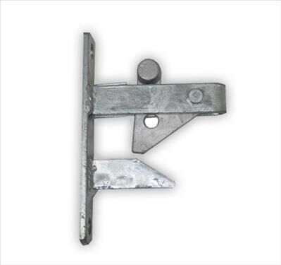 Stainless Steel Gate Lock, Color : Silver