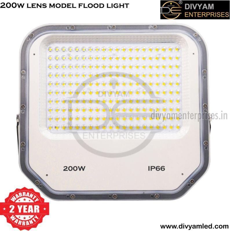 200W LED Flood Light Lens Model