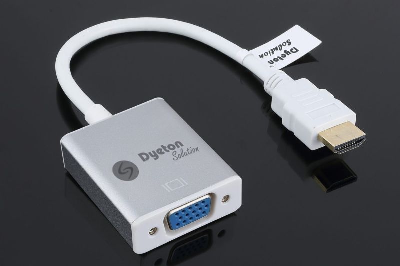 Dyeton HDMI to VGA Gold Converter