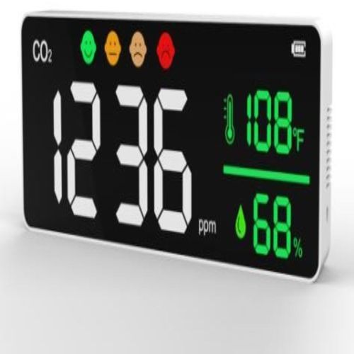 270mm Wall Mount Carbon Dioxide Meter