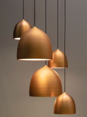 Metal Golden Hanging Lamps for Indoor