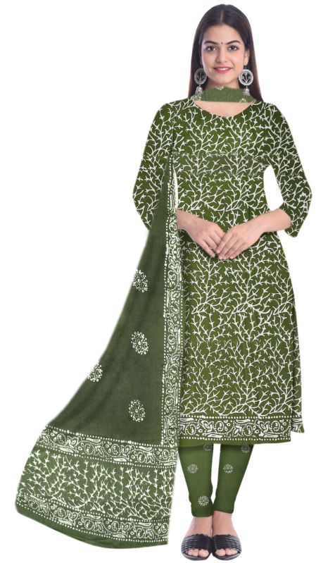 Women Handcrafted Batik Cotton Kurti