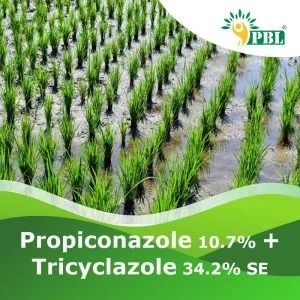 Propiconazole 10.7% + Tricyclazole 34.2% Se Pesticide