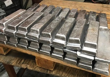 Refined Lead Ingot, Color : Grey