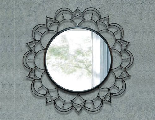 Metal Framed Decorative Wall Mirror