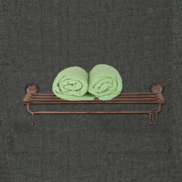 Rose Gold Finish Towel Rack 24 Inch