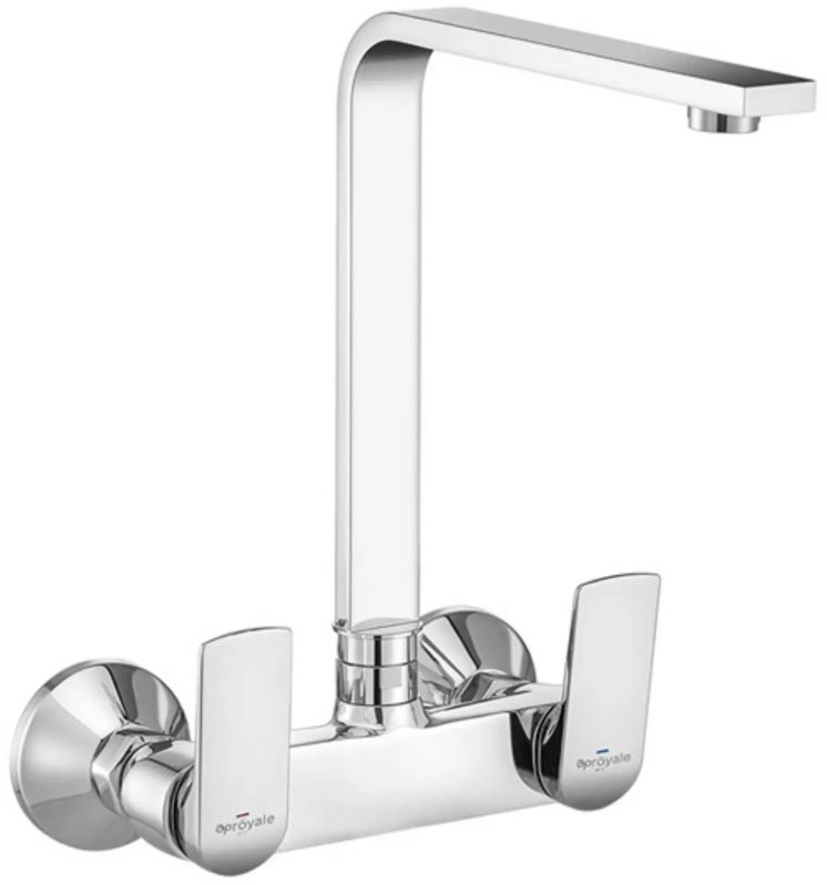 Royale Sink Mixer Wall Mounted with Swinging Spout