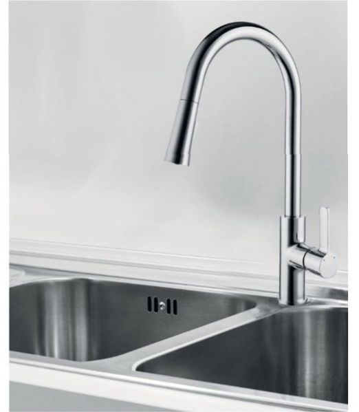 Single Lever pull-down Sink Mixer with Flexible Hose