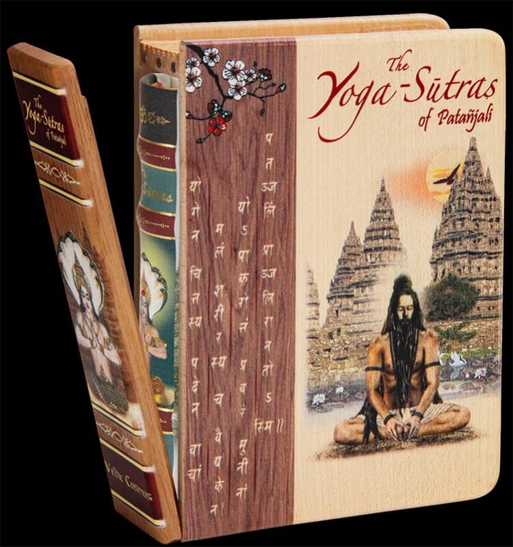 Wooden Boxed Editions Yogasutras OF Patanjali Book