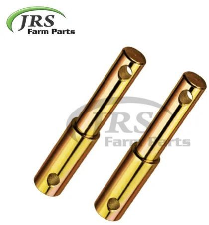 Jrs Mild Steel Silver & Golden Zinc Plated Weld On End Mounting Pins
