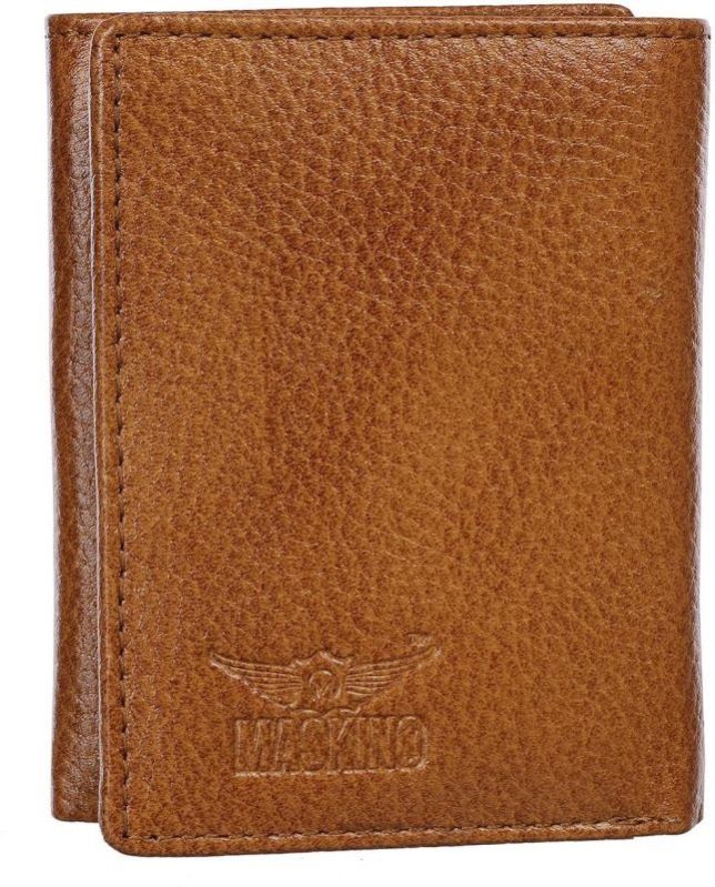 Genuine Leather 3 Fold Wallet