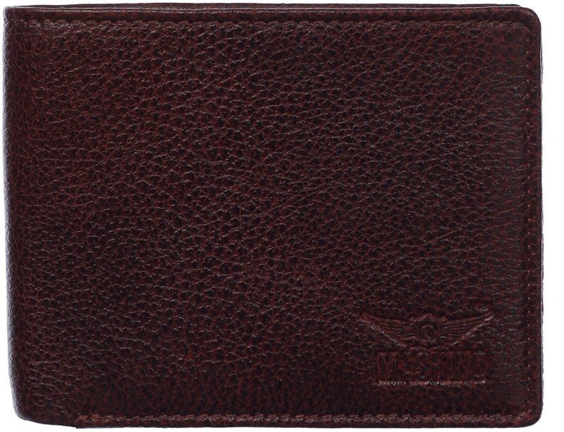 Genuine Leather Over Flap Wallet 1040 Ndm Brown for Men