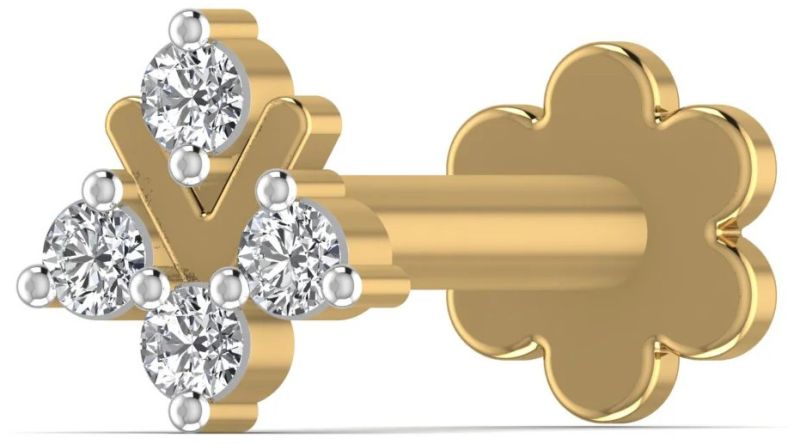Altruistic Natural Ladies Diamond Nose Pin