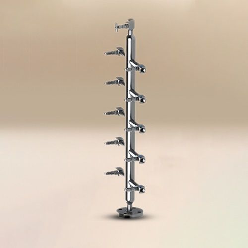 Air Headers, Color : Silver