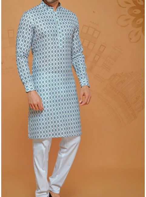 Mens Cotton Kurta FOR Navratri