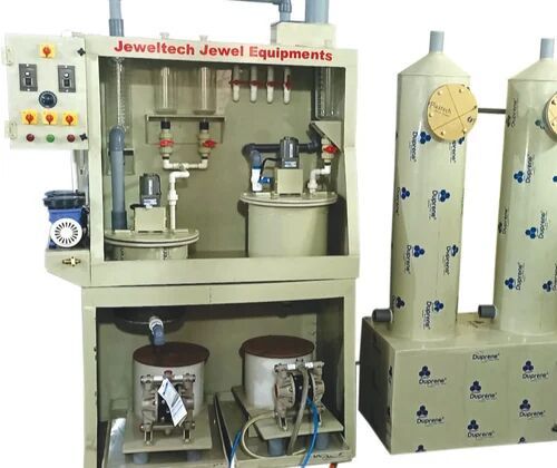 Automatic gold silver combined refining machine