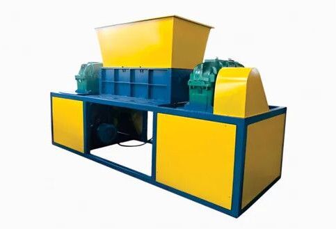 Waste Double Shaft 500-1000 Kg/HR Heavy Duty Industrial Shredder