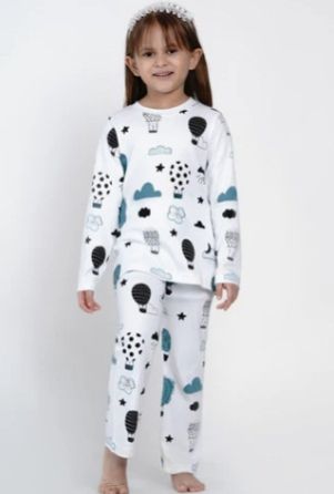 Berrytree Organic Cotton Night Suit For Girls