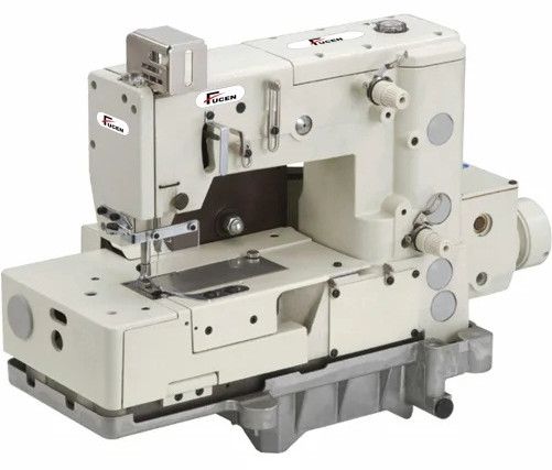 FC-1301-2F 1 Needle Double Chain Stitch 2 Point Picot and Fagot Ting Machine