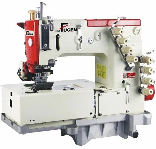 FC-1508-P 4 Needle Flatbed Double Chain Stitch Machine