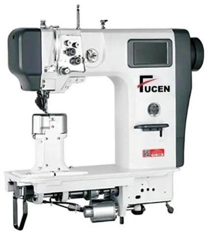 FC-1592s Double Needle Top Bottom Roller Feed Postbed Sewing Machine