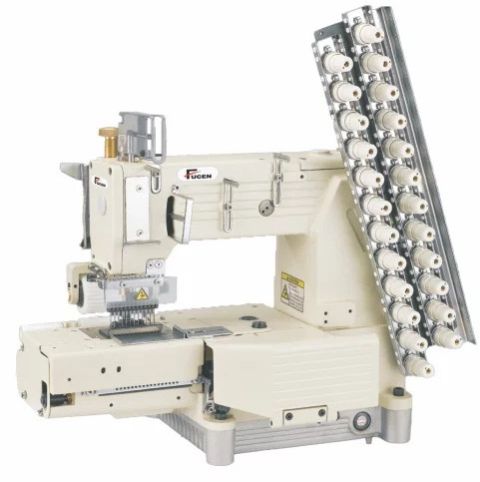 FC-4408-PUTC-D  8 Needle Cylinder Bed Double Chain Stitch Machine