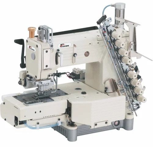 FC-4412-PUTC 12 Needle Cylinder Bed Double Chain Stitch Machine