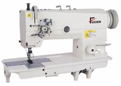 FC-872  Double Needle Flat Bed, Bottom Feed, Needle Feed, Fix Bar Lockstitch Sewing Machines