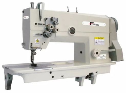 FC-872 High Speed Double Needle Fix Bar, Heavy Duty  Lockstitch Sewing Machine