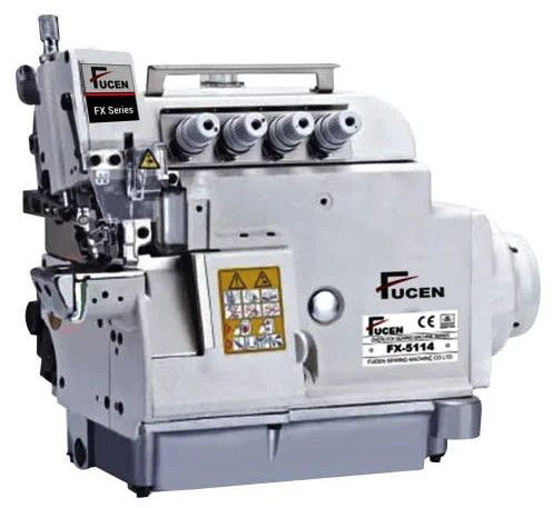FX-5114 Super High Speed 4 Thread Small Cylinder Bed Overlock Sewing Machine