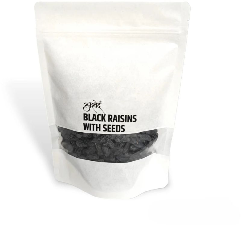 Premium Black Raisins with Seeds