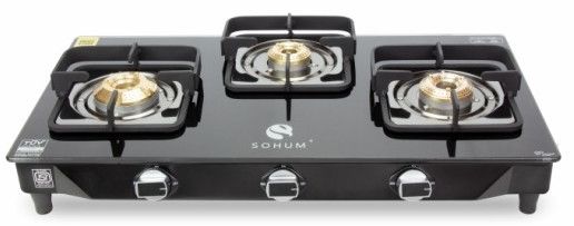 Deluxe 3 Burner Manual Ffd Smart Gas Stove