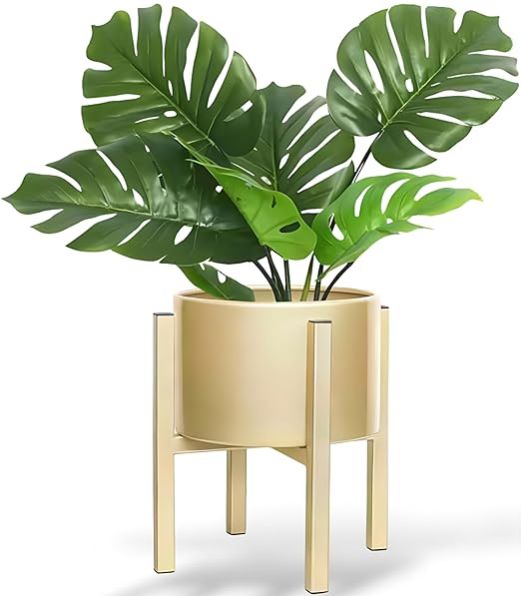 Modern Metal Golden Plant Holder